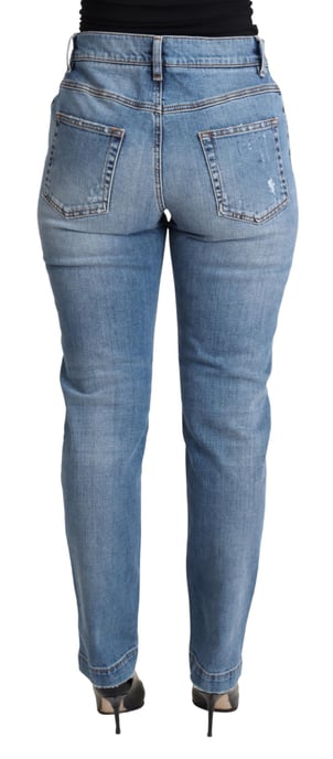 Jeans Rasgados Dolce Gabbana Lavado Claro - Image 3