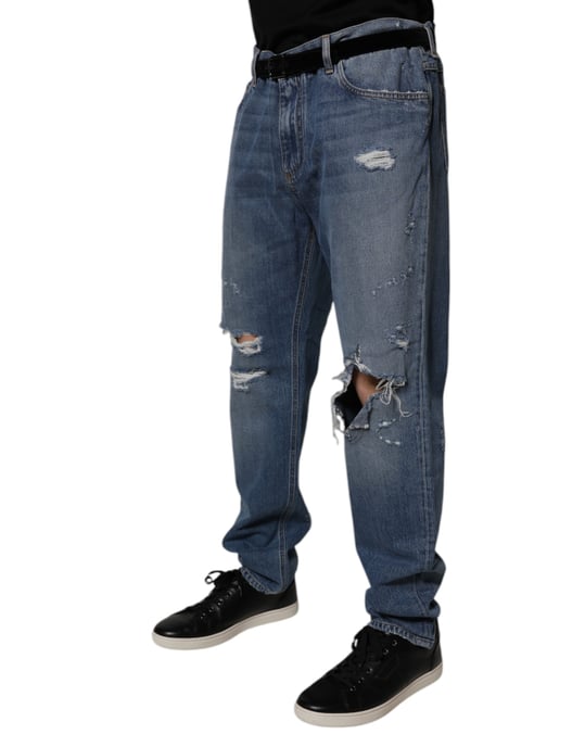 Jeans Rotos de Corte Holgado - Image 3