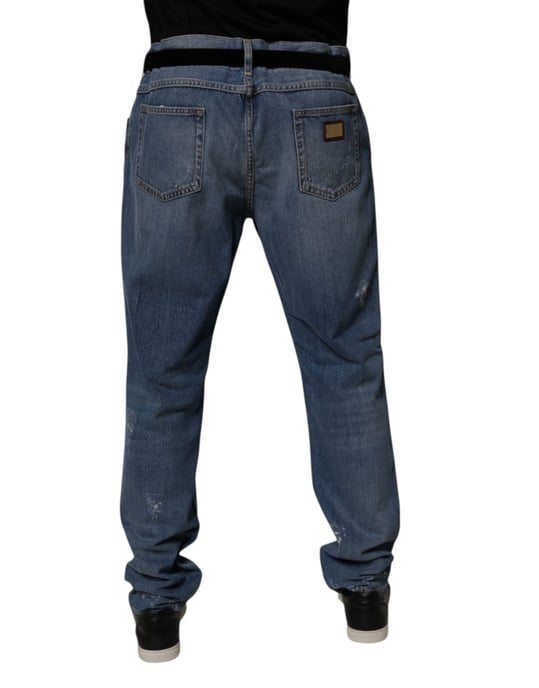 Jeans Rotos de Corte Holgado - Image 4