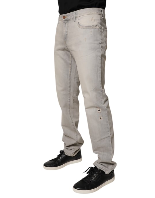 Jeans de mezclilla desgastados - Image 3