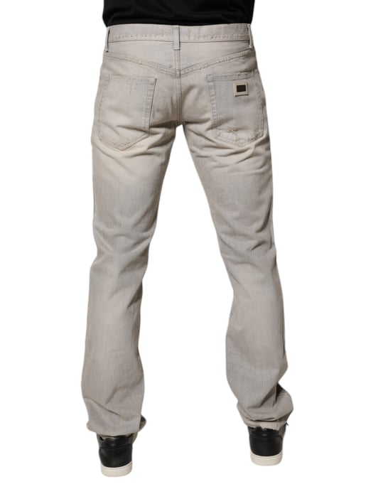 Jeans de mezclilla desgastados - Image 4