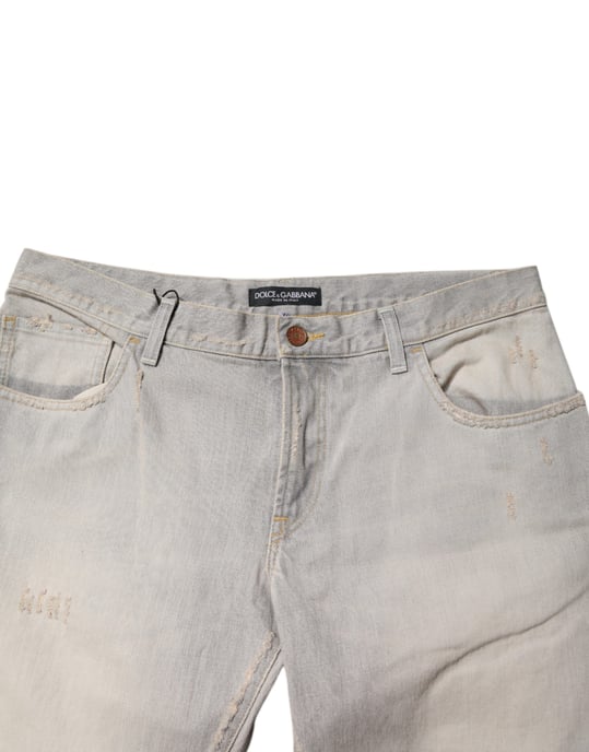 Jeans de mezclilla desgastados - Image 5