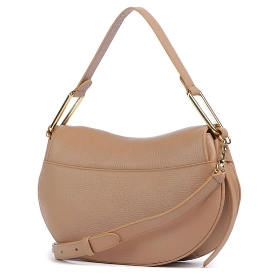 Bolso de Hombro de Cuero Megan con Solapa - Image 2