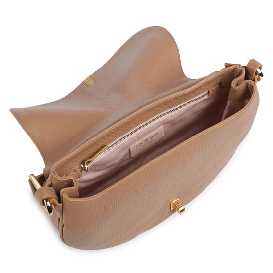 Bolso de Hombro de Cuero Megan con Solapa - Image 3