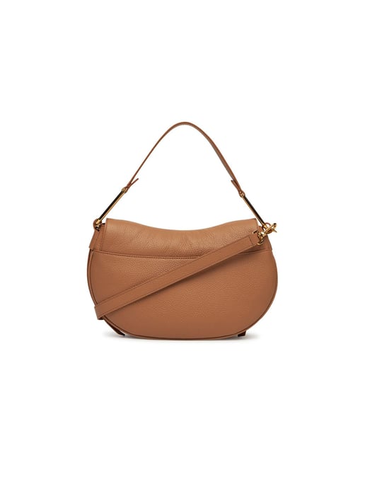 Bolso de Hombro de Cuero Megan con Solapa - Image 4