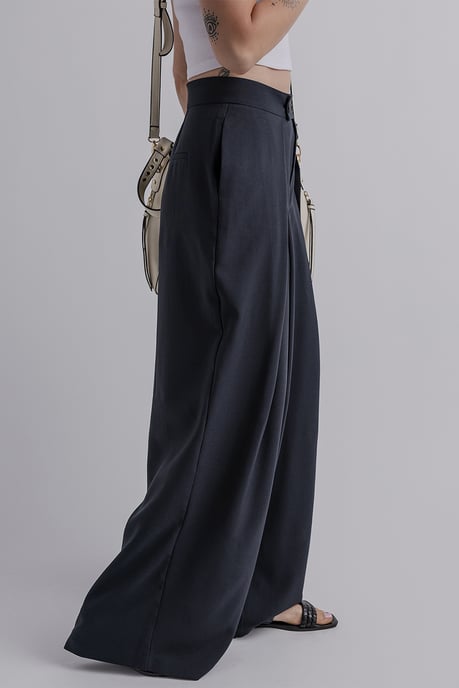 Pantalones de pierna ancha a medida - Image 5