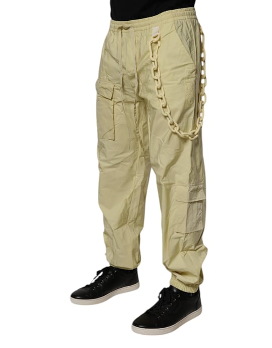 Pantalones Cargo con Detalles de Cadena - Image 3