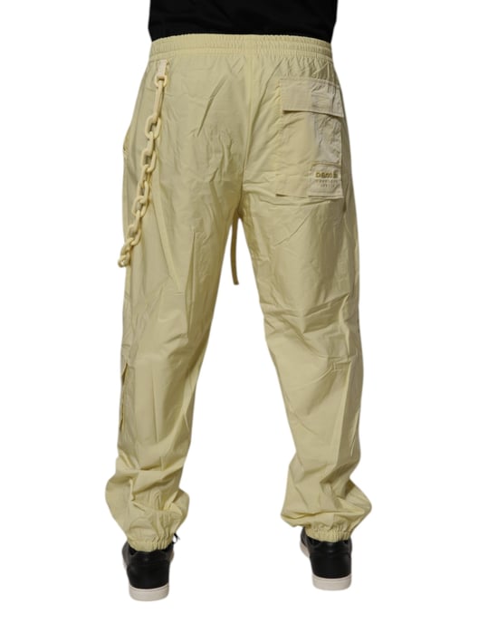 Pantalones Cargo con Detalles de Cadena - Image 4