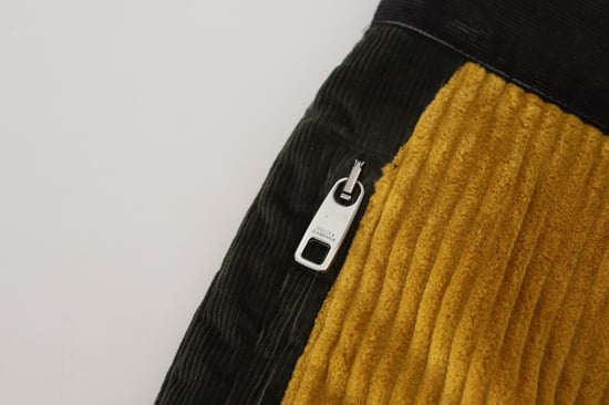 Pantalones Cargo de Pana Estilo Patchwork - Image 5