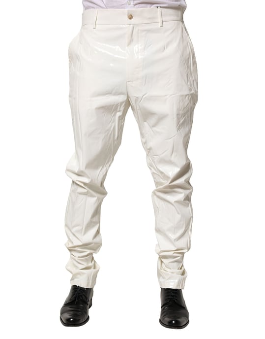 Pantalones de vinilo ajustados - Image 2