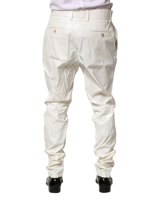 Pantalones de vinilo ajustados - Image 4
