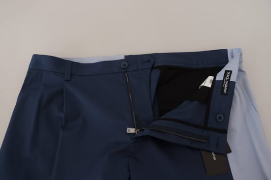 Pantalones Clásicos Plisados Azul Marino - Image 5