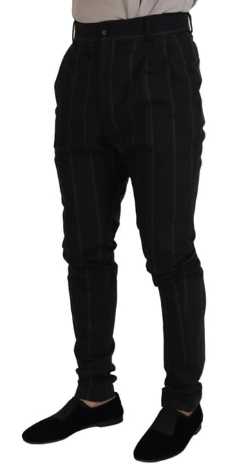 Pantalones de traje con rayas finas - Image 2