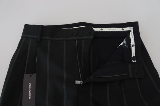 Pantalones de traje con rayas finas - Image 5