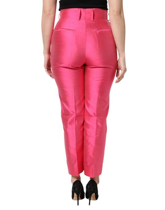 Pantalones de tiro alto con abertura lateral - Image 4