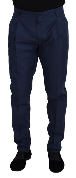 Pantalones con Pliegues y Detalle de Raya Lateral - Image 1