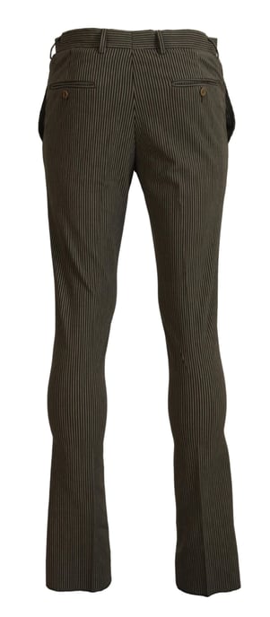 Pantalones de raya diplomática ajuste slim - Image 3