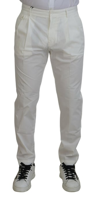 Pantalones con Pliegues de Corte Clásico - Image 1