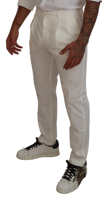 Pantalones con Pliegues de Corte Clásico - Image 4