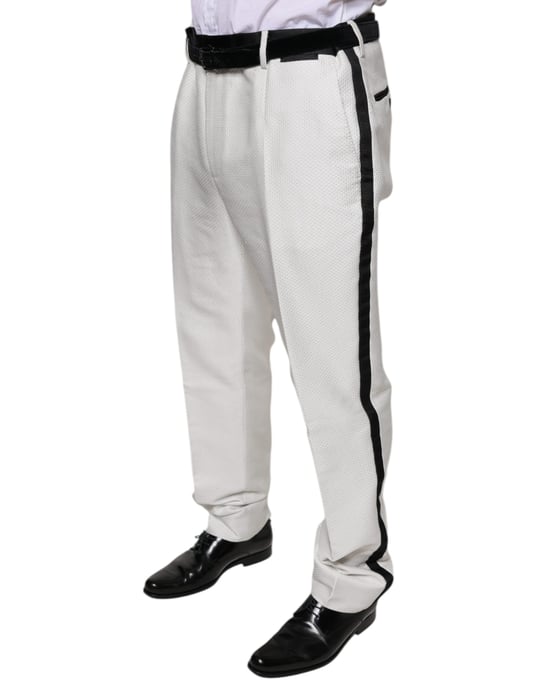 Pantalones Ajustados con Raya Lateral - Image 3