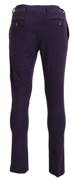 Pantalones Rectos Morados Modelo Pan74123 - Image 3