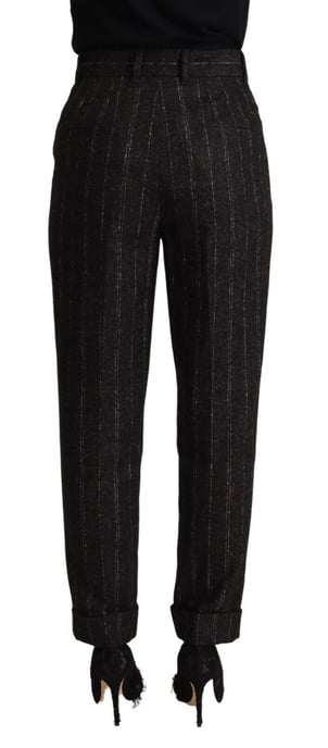 Pantalones de lana a rayas - Image 2