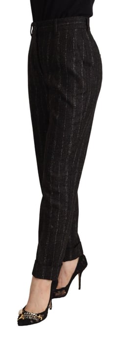 Pantalones de lana a rayas - Image 3