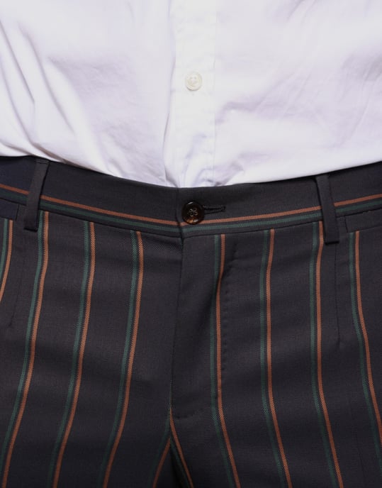 Pantalones de vestir a rayas - Image 4