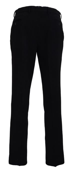 Pantalones de vestir ajuste entallado de rayas - Image 3