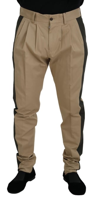 Pantalones de vestir con panel lateral - Image 1