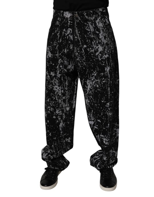 Pantalones con Estampado de Salpicaduras - Image 2
