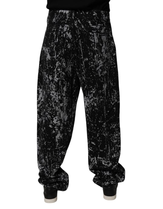 Pantalones con Estampado de Salpicaduras - Image 4