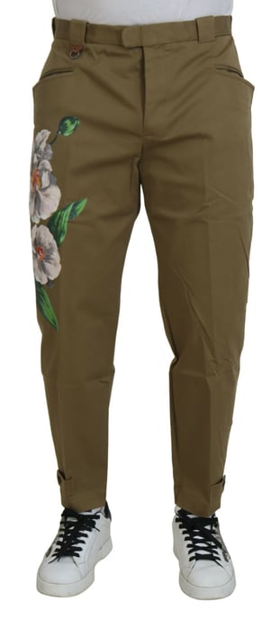 Pantalones Imprimé Floral Estilo Casual - Image 1
