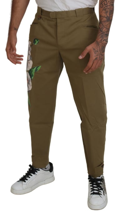 Pantalones Imprimé Floral Estilo Casual - Image 4