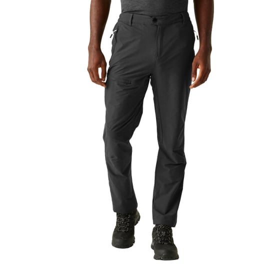 Regatta Mens Highton II Hiking Trousers (Ash) - Image 4