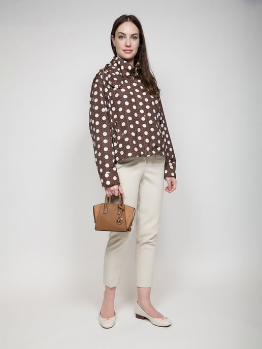 Bolso Bandolera Satchel Extra Pequeño Avril Michael Kors Marrón - Image 5