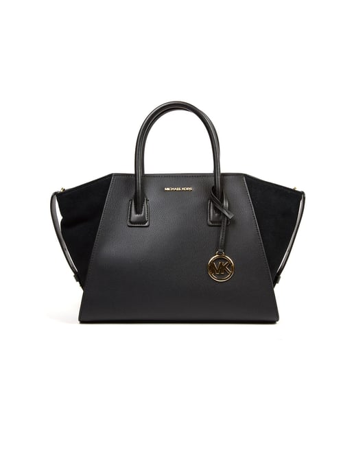 Bolso Satchel Grande Avril Negro de Michael Kors - Image 1