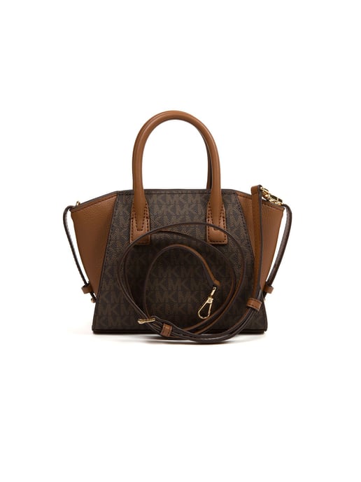 Bolso Bandolera Satchel Extra Pequeño Avril Michael Kors Marrón - Image 3