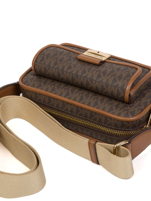 Bolso cruzado de cámara de bolsillo extra pequeño Michael Kors Bradshaw - Image 4