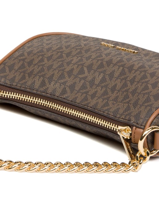Bolso Cruzado Carmela Pequeño de Michael Kors en Marrón - Image 4