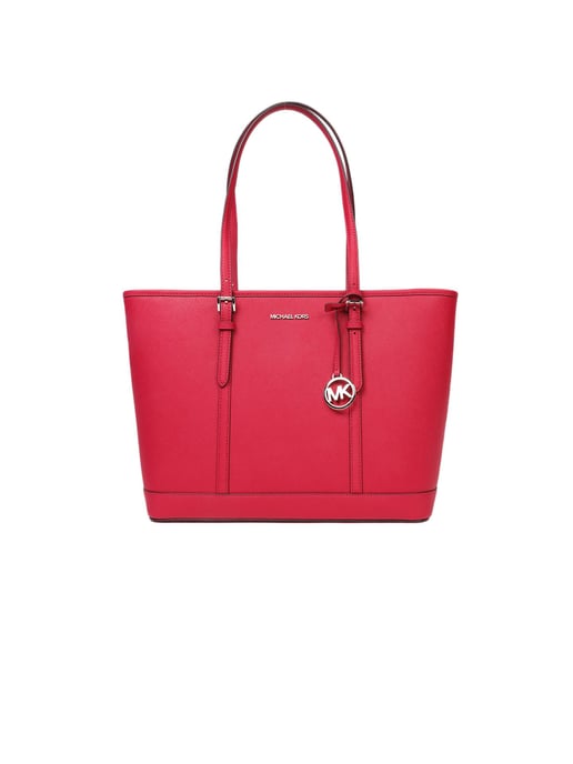 Bolso de Hombro Grande Jet Set Travel de Michael Kors en Rojo - Image 1