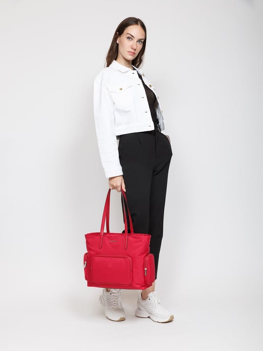 Bolso Tote Multifuncional Grande Khai de Michael Kors Rojo - Image 5