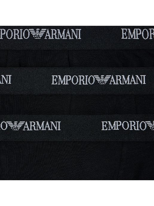 Pack de 3 bóxers Emporio Armani de jersey elástico para hombre - Image 3