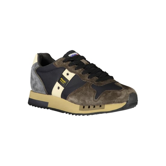 Zapatilla de Hombre de Cuero Azul Blauer - Image 2