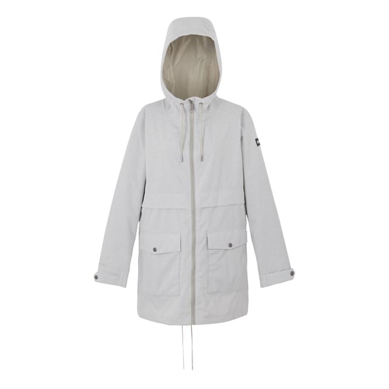 Regatta Womens/Ladies Navaeh Linear Waterproof Jacket (Drizzle) - Image 1