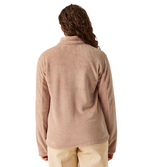 Regatta Womens/Ladies Heidy Fluffy Full Zip Fleece Jacket (Warm Taupe) - Image 4