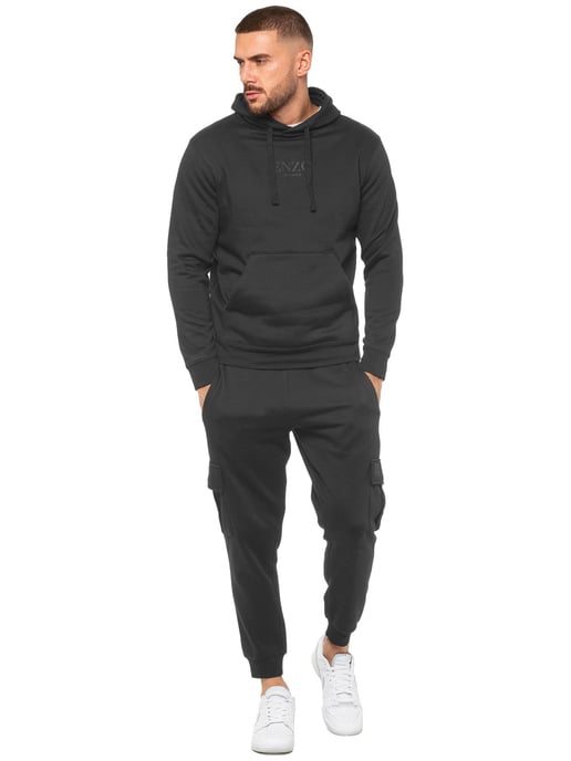 Enzo | Conjunto de Chándal con Sudadera con Capucha para Hombre - Image 1