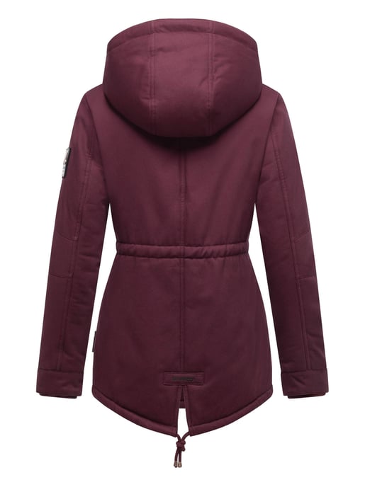 Chaqueta de invierno Marikoo Manolya para mujer con exterior de algodón y forro de borreguito - Image 4