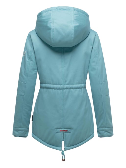 Chaqueta de invierno Marikoo Manolya para mujer con exterior de algodón y forro de borreguito - Image 4
