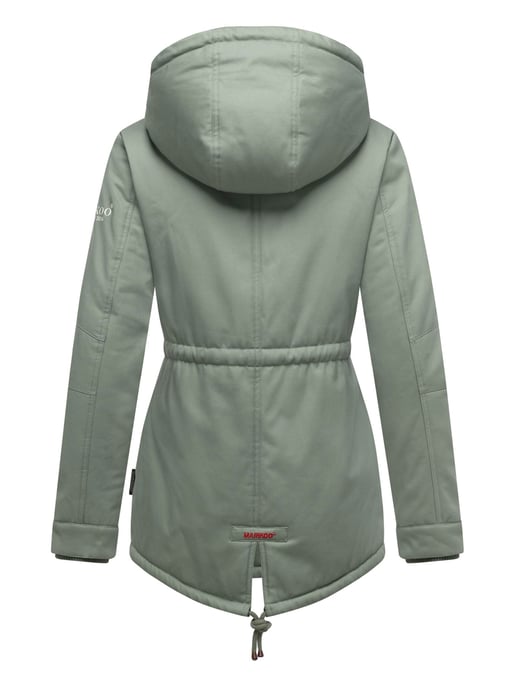 Chaqueta de invierno Marikoo Manolya para mujer con exterior de algodón y forro de borreguito - Image 4